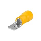 Heschen mâle rapide Déconnecte Vinyle isolée 6.3 x 0.8 mm câble terminal pour 4–6 mm...