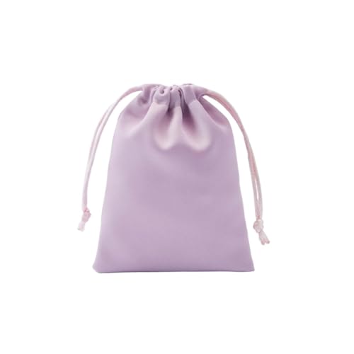 Bolsas de satén con cordón antienredos para joyas y accesorios del cabello 2