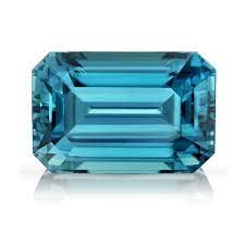 Oxyde de zirconium bleu 3,50 carats, le cadeau de naissance idéal de décembre