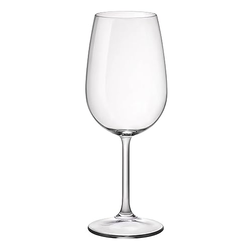 Bormioli Rocco Riserva - Set di 6 bicchieri da vino rosso bordeaux, 530 ml, trasparenti