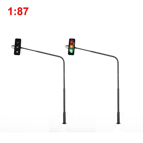 DAZZLEEX 3Pcs semafori con luci pedonali e LED