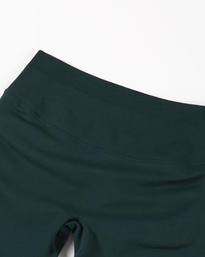 Image of AUROLA Influence Workout Shorts for Women,2.5 3.5 4.5 5.5 6.5 No Roll Up Squat Proof Scrunch Seamless Compression Gym Short