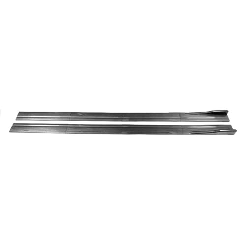 Faldón lateral universal de 2m para coche y tuning exterior con 8 piezas de extensión