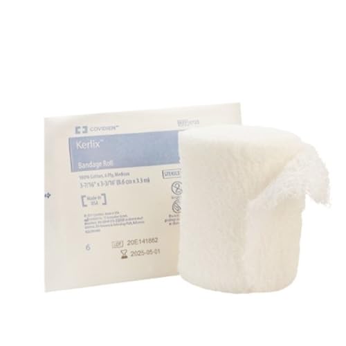 Kerlix Gauze Bandage Rolls, 3.4" x 3.6 Yards, 6-Ply, No Estéril, Cada uno miniatura 1