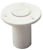 Blank Ski Seadog Transom Drain Plug Complete White 5200501 by Sea Dog Line
