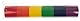 Santex Tischläufer Regenbogen Rainbow 30cmx5m