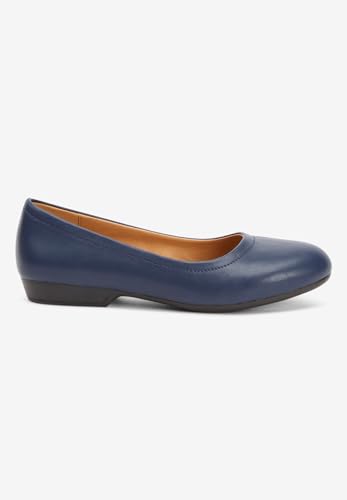 Comfortview Women's Wide Width The Jaiden Flat4