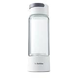 IonBottles Pro Hydrogen Water Bottle – 3.0 PPM H2, Rechargeable, Portable, BPA-Free, 14 oz Glass Bottle, Molecular Hydrogen Generator USB C Rechargeable