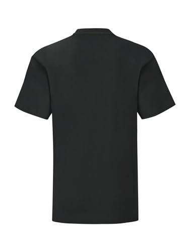 Generico T-Shirt Kids Iconic 150 T. T-Shirt Enfant Manches Courtes Coton 100% - 1 T-shirt MOD. FRU 61-023-0, Noir , 140 cm – vue 4