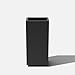 Veradek Block Series Pedestal Planter - Tall Planter for Indoor or Outdoor Front Porch | All-Weather Use with Removable Insert Bucket | Modern Décor for Flowers, Tall Trees, Faux Plants