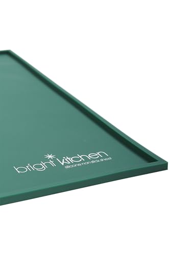 Set of 3-14" x 14" Edge Silicone Sheets for Excalibur Dehydrator Bright Kitchen Re-Usable Non-Stick Mat Lip For Fruit Leather Liquids Batter Roll Up (3 Edge Sheets)