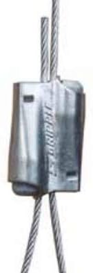 GRIPPLE UL Approved XP2-10BB #2 Size Galvanized Cable Lock, U.S.A Made, Sold 10/ Bag