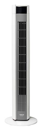 [山善] 扇風機 スリムファン マイコンスイッチ 風量3段階調節 タイマー機能 リモコン付 ホワイトグレー YSR-N786(WH) [メーカー保証1年]のサムネイル