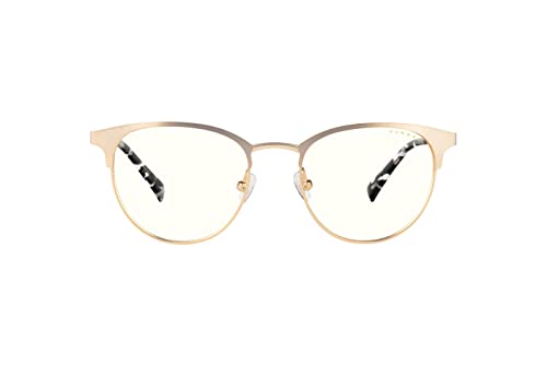 Image of GUNNAR - Premium Gaming and Computer Glasses - Blocks 35% Blue Light - Apex, Gold, Clear Tint