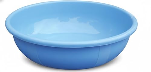 Image of AIR O MATIC Unbreakable Plastic Multipurpose Bath Tub /Washing Tub 12 LTR (Basin Tub)