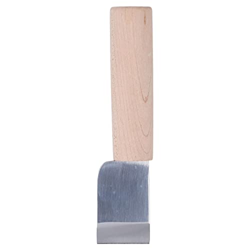 Cuchillo de cuero Manija de madera de acero inoxidable Uso portátil Ligero Portable