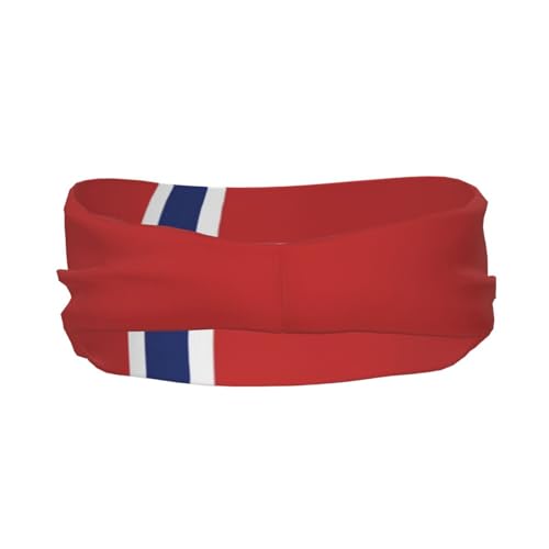 Image of Cute Flag Headbands Women Men Flag Sweatband Sports Headband for Running, Cycling, Yoga Gym, Working Out
