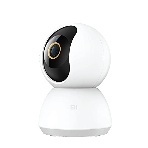 Xiaomi - Mi 360° Home Security Camera 2K, Resolución 2K -Detección Humana con IA -Lente 6P -Abertura F1.4, Color Blanco