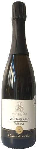3x Weißburgunder Sekt Brut - Frisch & elegant, Pfalz (3x0,75 l)