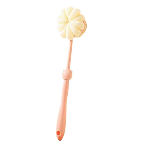 Cepillos de baño, cepillo de lavado corporal de mango largo, cerdas de alta densidad de doble cara, herramienta de limpieza profunda de secado rápido para exfoliación de la piel, cuidado de los pies