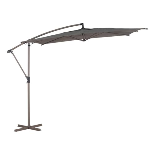Hespéride - Parasol Déporté Carré Manoa Café 2,5 x...