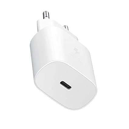 Image of etguuds Original Samsung Super Fast 25W Usb-C Super Fast Charger True 25W Fast Pd Charging Adapter Compatible For Samsung S23 /S22 Ultra /S21 /21 Fe /S20+ /S20 /S24 /S24 Ultra / S24 Plus / S23 Fe,White