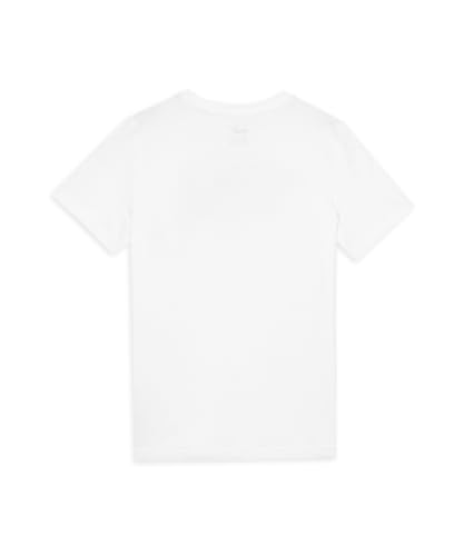 Image of Puma Boy's Graphic Print Regular Fit T-Shirt