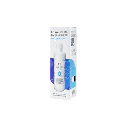 LG LT1000P - 6 Month / 200 Gallon Capacity Replacement Refrigerator Water Filter (NSF42, NSF53, and NSF401) ADQ74793501, ADQ75795105, AGF80300704, or AGF80300705 White - image 7