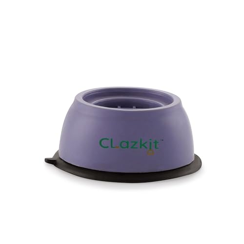 Clazkit Multi-Purpose Heavy Duty Stand Home Appliance Refrigerator/Washing Machine/Furniture/Fridge Stand, Round, Blue (Pack of 4)