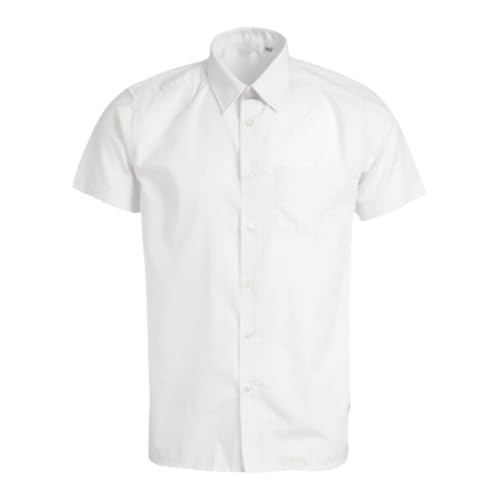 Chemise uniforme scolaire manches courtes idéale pour la cour de récréation