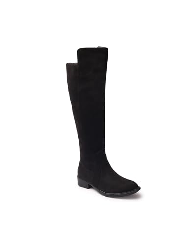 Image of Elle Women's stylishand trendy Boots With Ziper Round Toe for Casual and Party Use