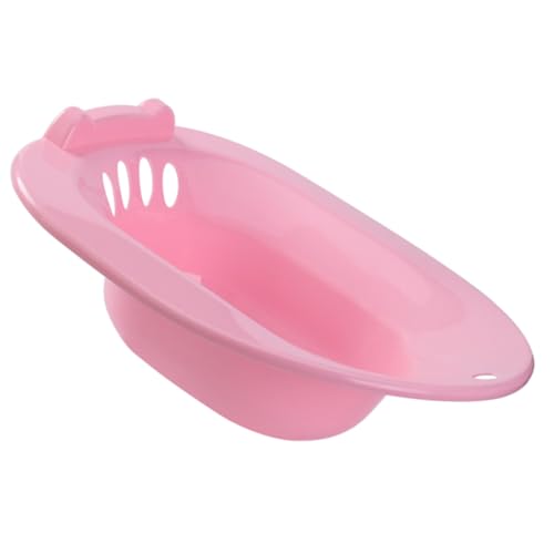 NOLITOY Sitz Bath Toilet Seat Basin for Postpartum Care Hip Bath Basin with Deep Bowl Pink for Pregnant Women and Postoperative Hygiene