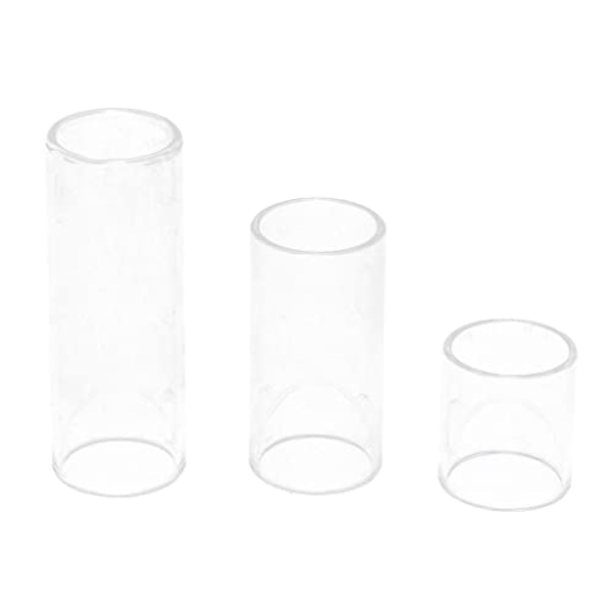 1 Set 28/50/69Mm String Finger Slide Glass Bottle Neck for Guitar
