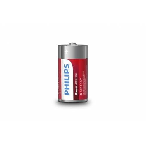 Pack de 2 piles Philips Power Alkaline C LR14 - vue 6