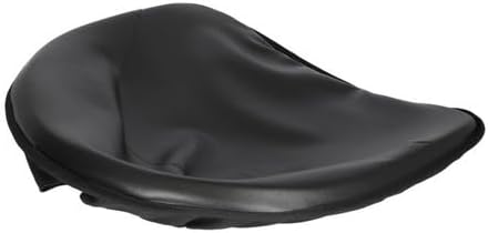 Pan Seat 21" Deluxe Cushion Vinyl Black fits Ford fits International fits Oliver fits John Deere fits Massey Ferguson fits Allis Chalmers fits Minneapolis Moline fits Massey Harris