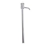serbatoi vino acciaio inox 1000 litri [Costruzione durevole in acciaio inossidabile] Realizzata in acciaio inossidabile di alta qualità, questa robusta pompa è costruita per durare.il materiale antiruggine e resistente all'usura resiste all'uso frequente e alle condizioni difficili garantendo affidabilità a lungo termine.la sua struttura robusta previene la corrosione anche se utilizzata con soluzioni acide o alcaline garantendo anni di servizio affidabile.