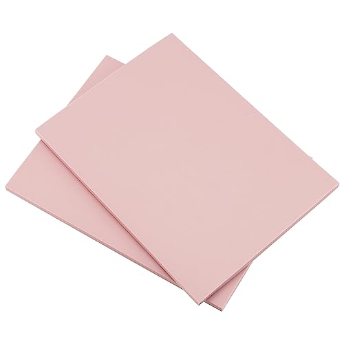 Blocs de sculpture en caoutchouc rose MOUYAT 20x15cm pour tampons et gravure DIY