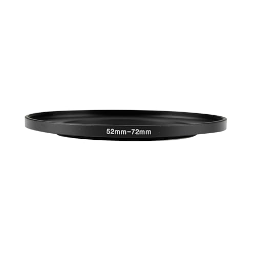 Image of 52-72mm Step-Up Ring Adapter, 52mm to 72mm Step Up Filter Ring for 52mm Lens Install 72mm ND CPL UV Camera Lens Filter(52mm-72mm)