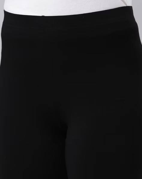 Khwaish Store Girl's & Boy's Cotton Cycling Shorts Stretchable Workout Yoga Mid Thigh Length Boyshorts Underwear. Pack of 2, Size (14 – 15 Year) Black - Image 7 thumbnail