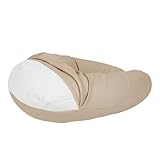 Monsieur Bébé   Housse pour Coussin de Grossesse, maternité et d'allaitement   100% Coton   170 cm   Plusieurs Coloris