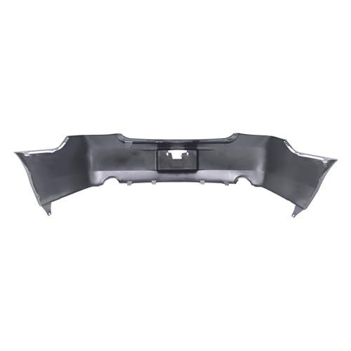 Image of FitParts Compatible with Chevrolet Impala 2006-2016 Rear Bumper Cover | Primed, With Exhaust Opening, With Dual Exhaust, Sedan, Police, Ready to Paint, OEM 19120961, GM1100736