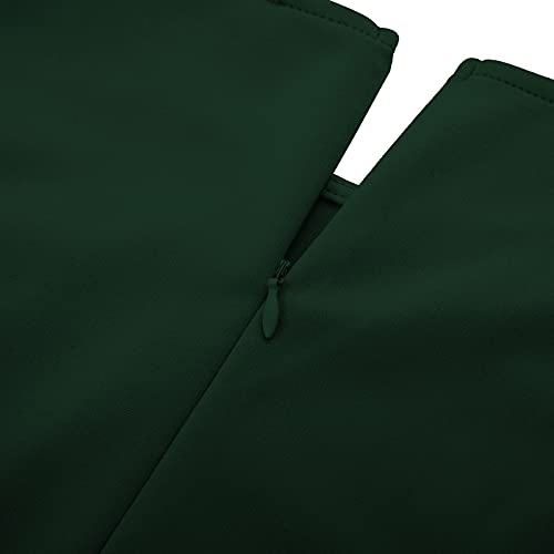 Grace Karin elegante heupen flatterende bodycon cocktailjurk, potloodjurk met ruches voor dames - Image 6