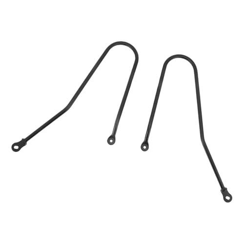 Satteltaschenhalterung für T120 Motorrad, 2-teiliger Metallrahmenschutz für Seitenkoffer-Installation