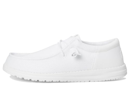 HEYDUDE Unisex-Adult Wally Funk Mono Sneaker White4