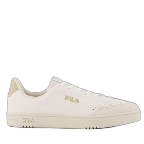 Amazon.com.br: Tenis Fila Court 80 Feminino, Raw White/Travertine, 39