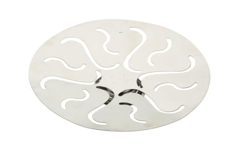 Image of PRUVIA Chapati Basket Stainless Steel Roti Holder for Dining Table | Bread Serving Plate | Kitchen & Dinnerware Accessory (Big 9 INCH)