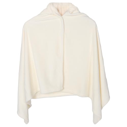 Boy Hooded Bath Towel Robe Thick Fleece Boy Girl Bathrobe for Boy Girl Absorbent Indoor Towel for Bathing and Beach Cute Animal Design Alpaca