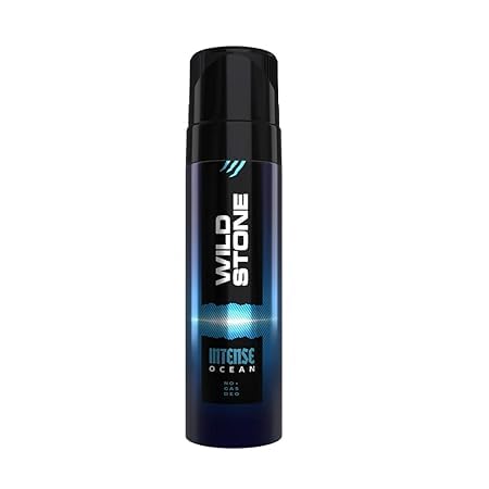 W i l d S t o n e Intense Ocean Long Lasting No Gas Deodorant Body Spray for Men, 120ml