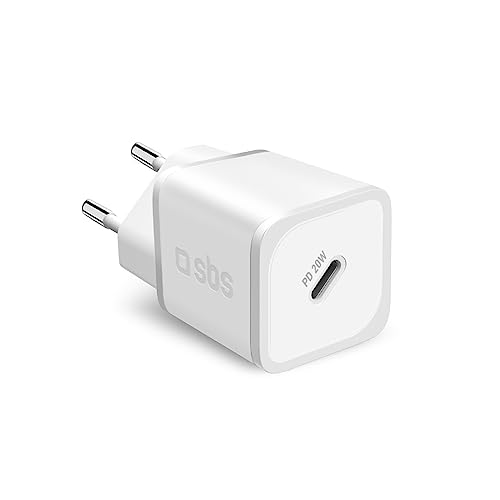 Chargeur GaN 20W USB-C compact et sécurisé - Bloc de charge rapide pour smartphone