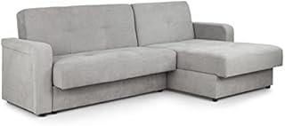 Honeypot - Kair - Corner Sofa Bed - Double Storage - Large Sleeping Area Sofabed (Grey)